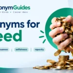 Synonym for greed and related words