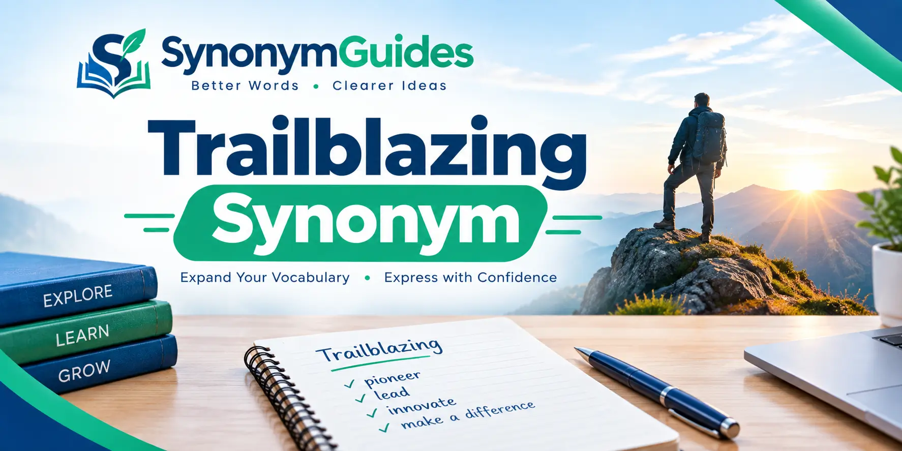 Trailblazing synonym – words for trailblazing with meanings