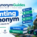 Hunting synonym words and their meanings