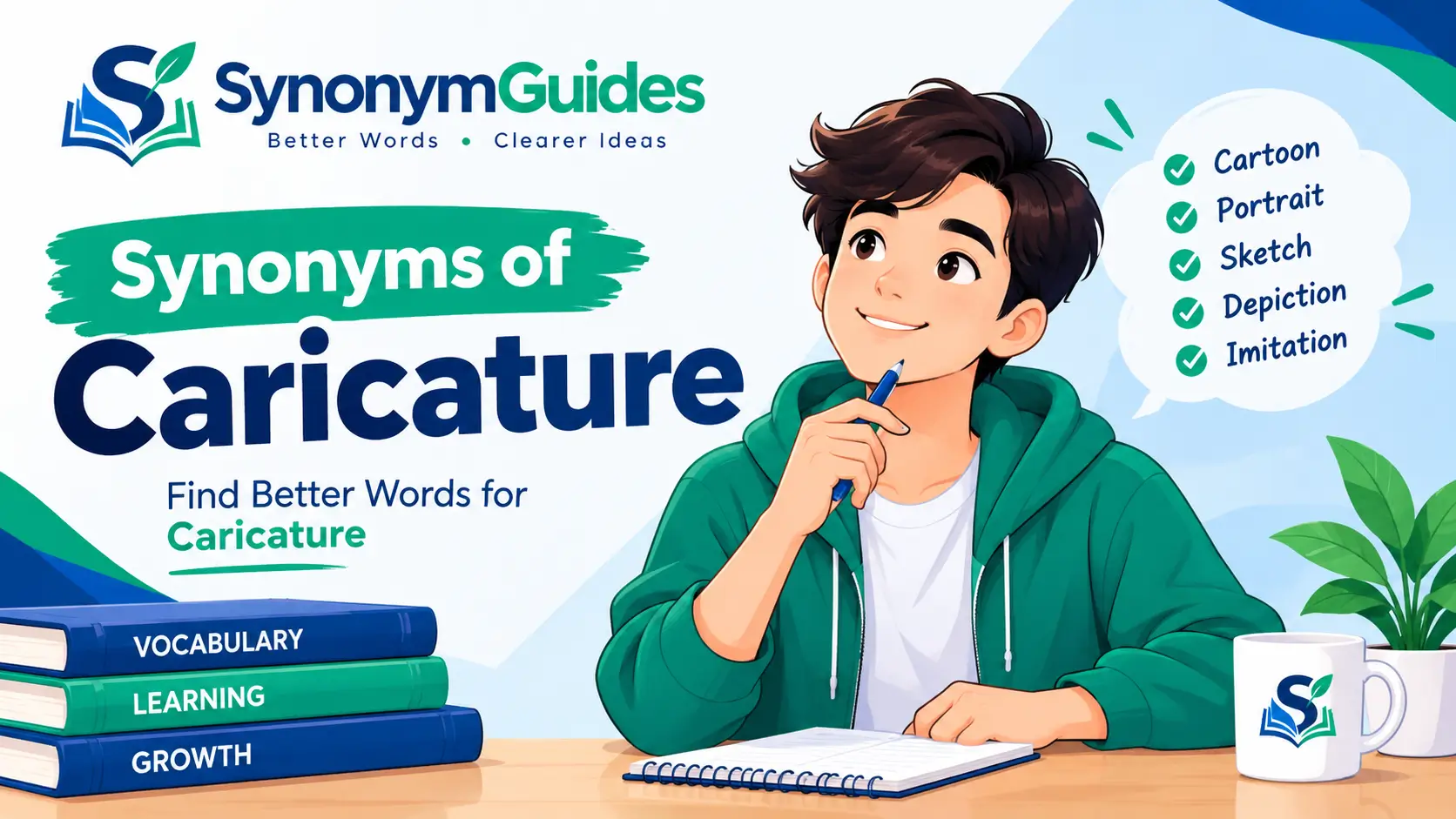 Caricature synonym words and their meanings