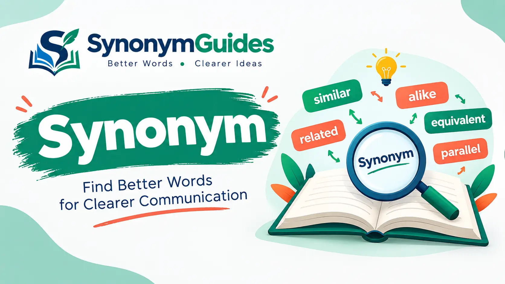 It shows synonyms and alternative words with meanings