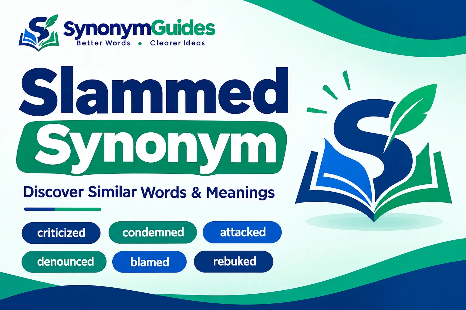 Slammed synonym – similar words and meanings